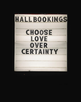 Church Sign - Choose Love