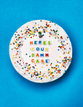 Cake: Finally Giving In With Presenting A Damn Cake