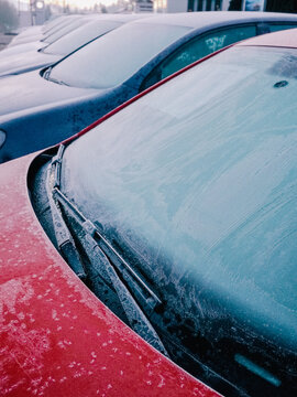 frozen windshields