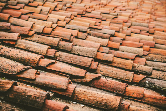 Traditional Italian Terracotta Rooftop