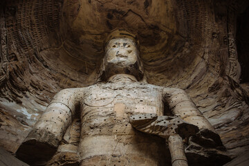 The Yungang Grottoes, Shanxi,China