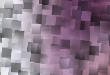 Light Purple vector pattern in square style.