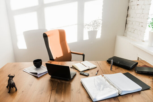 Comfortable office with nobody