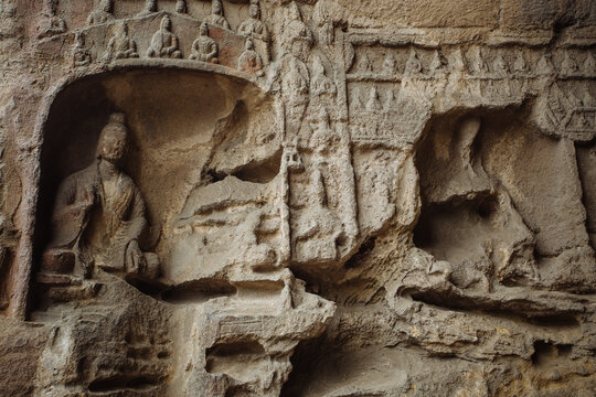 The Yungang Grottoes, Shanxi,China