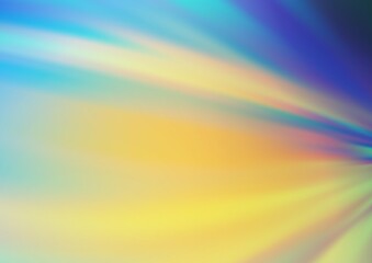 Obraz premium Light Blue, Yellow vector blurred background. Colorful illustration in abstract style with gradient. A completely new template for your design.