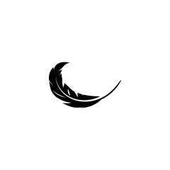 Fototapeta na wymiar feather logo