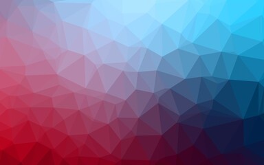 Dark Blue, Red vector blurry triangle texture. Shining colored illustration in a Brand new style. Elegant pattern for a brand book.