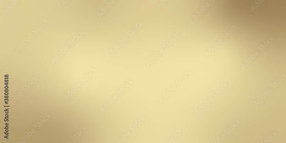 Fototapete gold gradient blurred background with soft glowing backdrop, background texture for design