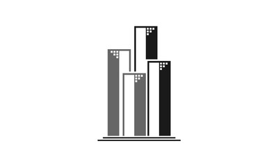 Skyscraper building vector