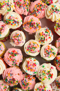 Pastel cupcakes