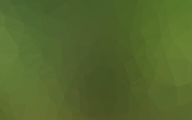 Fototapeta premium Light Green vector blurry triangle texture. Shining colored illustration in a Brand new style. Elegant pattern for a brand book.
