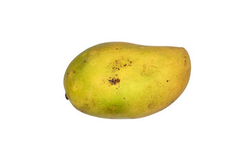 fresh mango on white background
