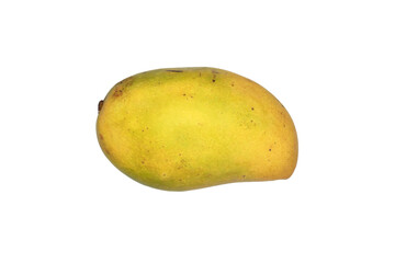 fresh mango on white background