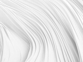 White abstract liquid wavy background
