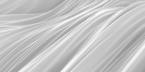Fototapeta premium White abstract liquid wavy background