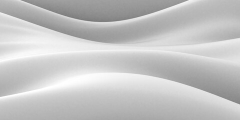White abstract liquid wavy background