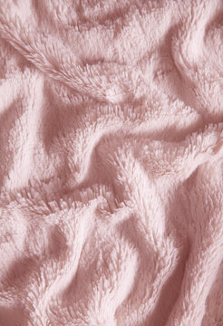 pale pink fur closeup background