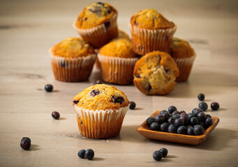 Blue berry muffins