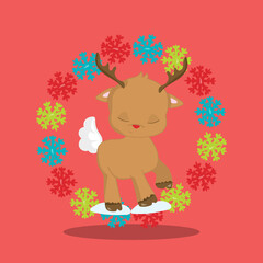 CHRISTMAS-DEER