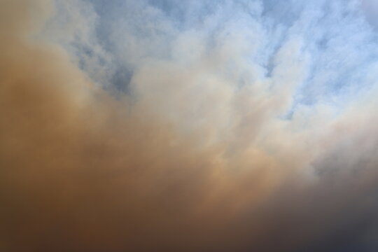 Wildfire Smoke In The Sky