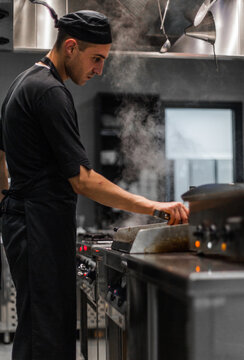 Chef Working in the Kitchen