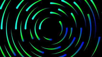 circle line colorful bright for modern background, light neon effect motion with line mixed color, glowing light circle graphic for wallpaper, art line swirl shine color for technology digital concept