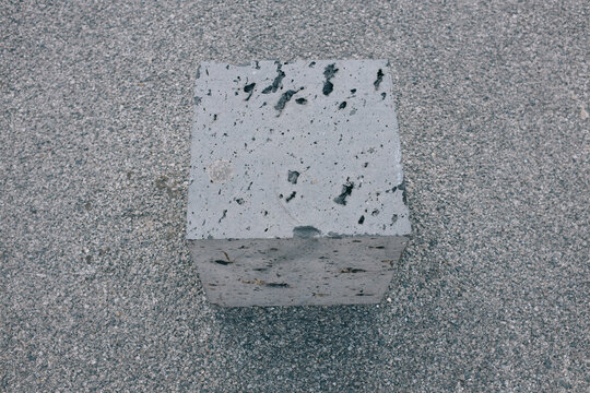 gray cement block texture