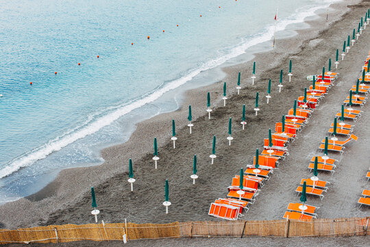 Empty Beach in Italy