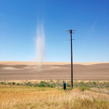 Chasing Dust Devils