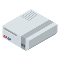 Xbox icon in isometric vector design 