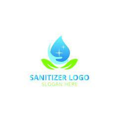 Creative Hand Sanitizer Business Logo Design