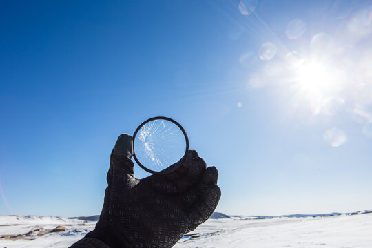 Broken UV filter