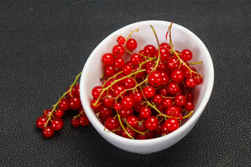 Sweet tasty fresh Red currant
