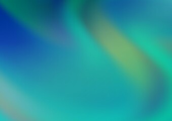 Obraz premium Light Blue, Green vector blurred and colored template. Glitter abstract illustration with an elegant design. Brand new design for your business.