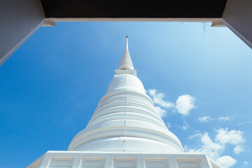 white pagoda