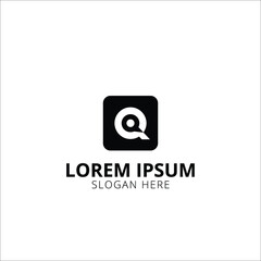 Creative Q Letter Business Logo Design