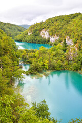 Fototapeta na wymiar Plitvice Lakes National Park - Croatia