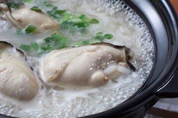 牡蛎雑炊