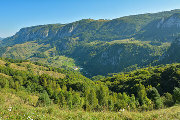 Naklejka na ściany i meble Dumesti, Alba County, Romania a little piece of heaven