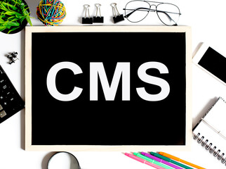 CMS Concept on the drawing board with office tools