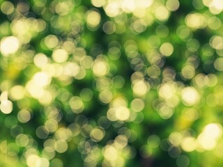 Green Sunny Blur Background Nature Tree Leaves Wallpaper