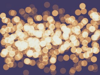 Unfocused Yellow Lights Blur Gradient Background