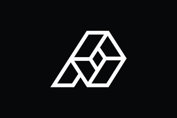 Minimal Innovative Initial PN logo and NP logo. Letter P PP PN NP creative elegant Monogram. Premium Business logo icon. White color on black background © Fin House