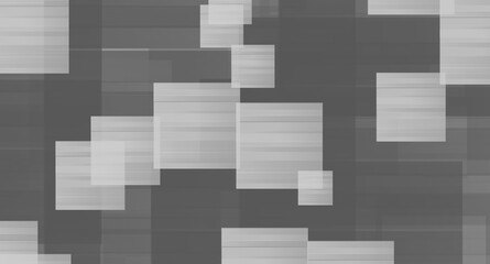 Abstract geometric gray squares pattern design background.