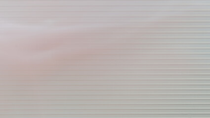 light gray metal striped (lined) ribbed texture close up with watercolor pink stains, for web design