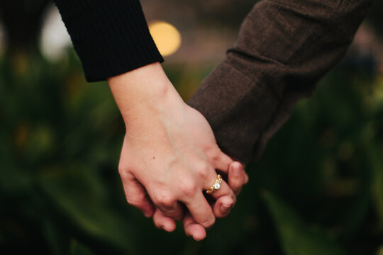 Couple Holding Hands