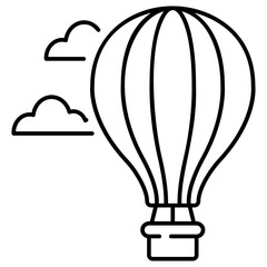 Obraz premium Hot Air Balloon 