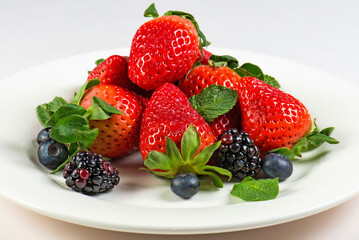 berries - strawberries, blackberries, blueberries