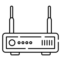 Fototapeta premium Wifi Router 