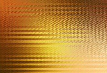 Fototapeta premium Light Orange vector backdrop with memphis shapes.